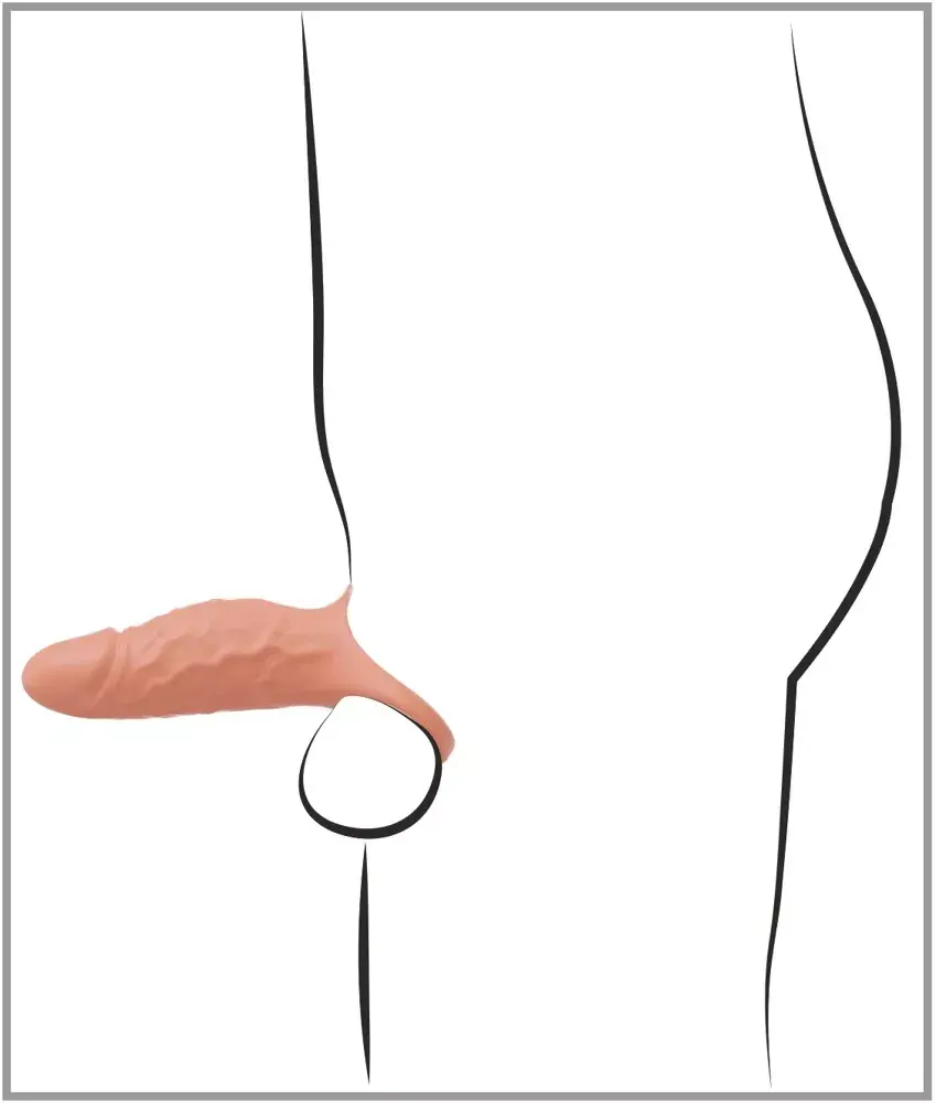 Насадка Realistixxx RealSleeve Close 18 см Photo 11