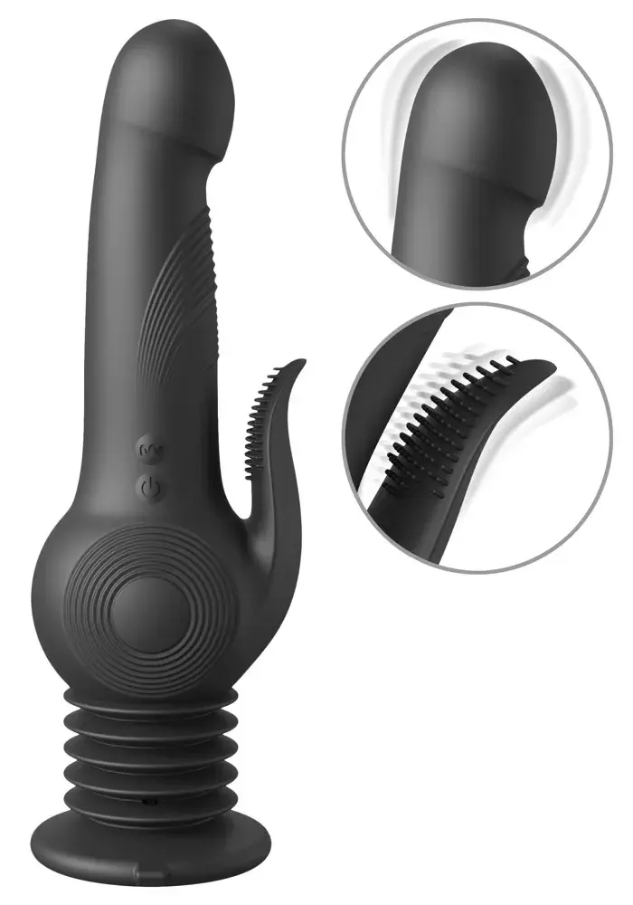 Вибратор Pipedream Pogo Thruster — силиконовый, перезаряжаемый Photo 2