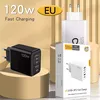 Riff RF-120W lādētājs 120 W, USB-A QC3.0, 3x USB-C Photo 5