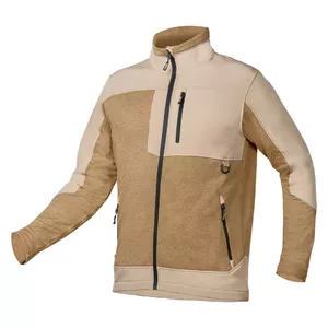Softshell sweatshirt NEO tools OUTDOOR, beige, size XXL
