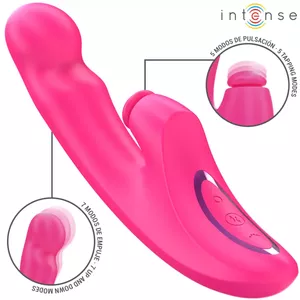Вибратор INTENSE Силиконовый Розовый