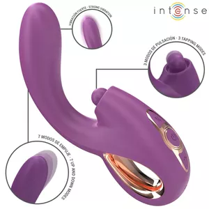 Вибратор INTENSE Силикон Фиолетовый