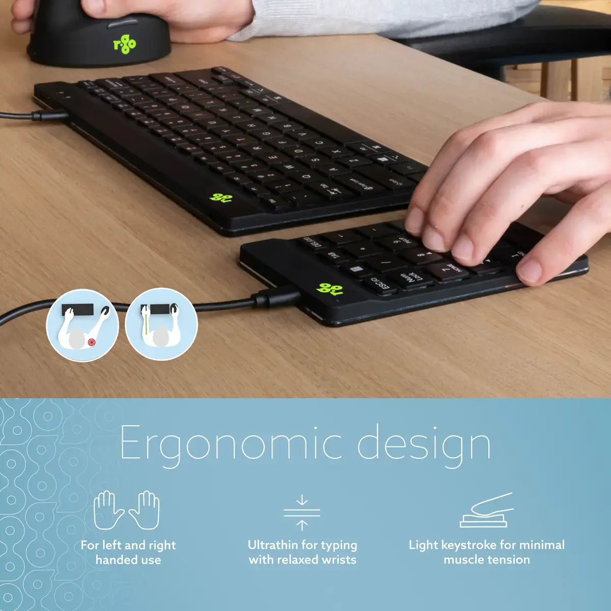 Цифровая клавиатура R-Go Tools R-Go Numpad Break Photo 4