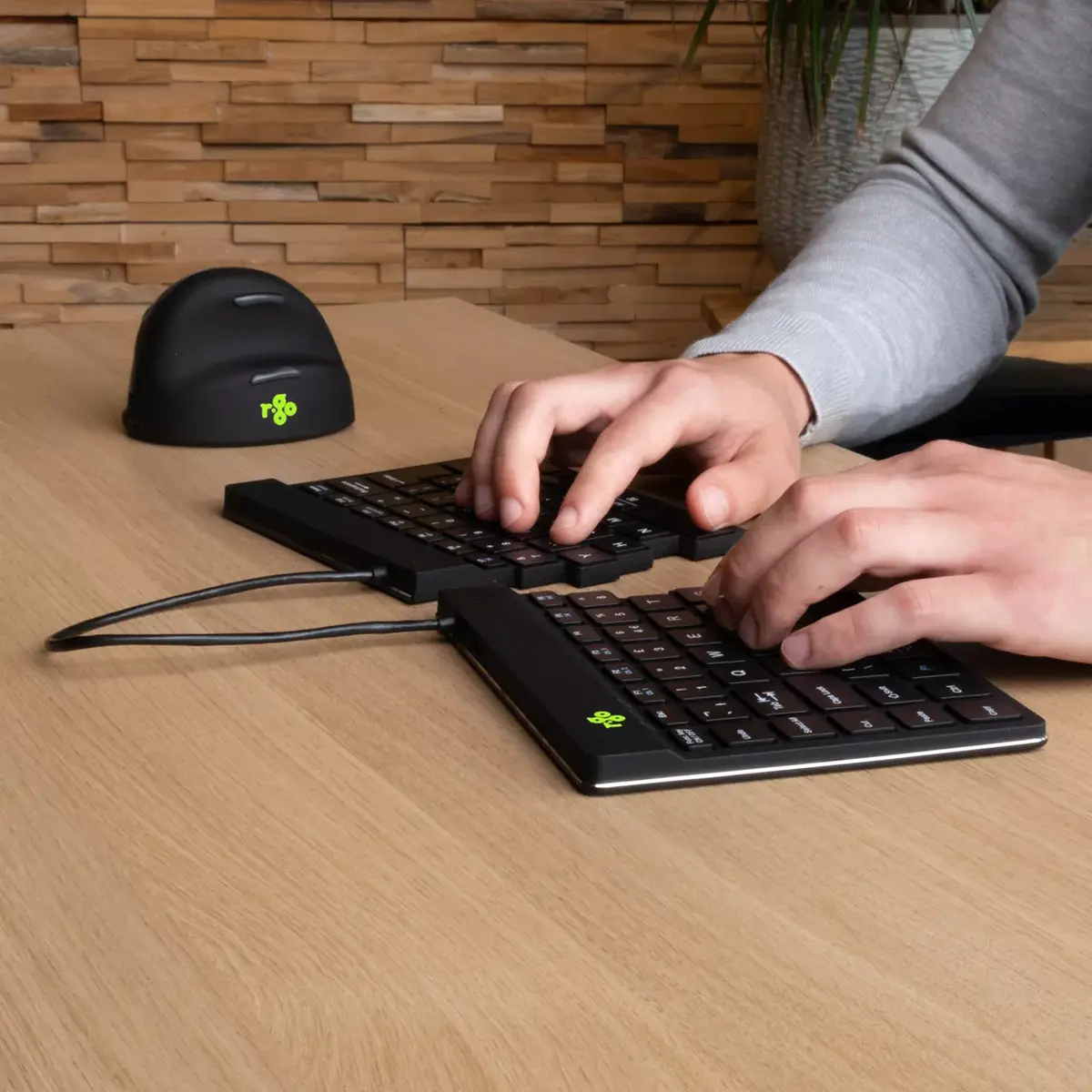 Ergonomiska tastatūra R-Go Tools R-Go Split Break Photo 4