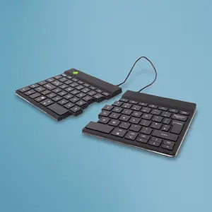 Эргономичная клавиатура R-Go Tools R-Go Split Break, мини, беспроводная, Bluetooth, ножничные клавиши, UK QWERTY, черная