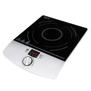 Induction Cooktop Adler CR 6515, countertop 1-zone (190 mm), 2000 W, touch control, LCD display