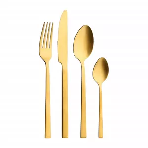 Cutlery set DOMINO GOLDEN SOUL D910100007 24-piece stainless steel