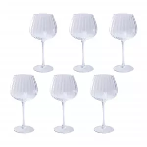 Set of 6 drinking glasses Rose&Tulipani U20177611A00-Z 460 ml