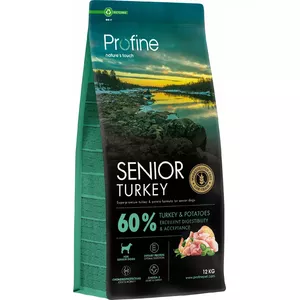 Сухой корм для собак Profline Senior с индейкой 12 кг