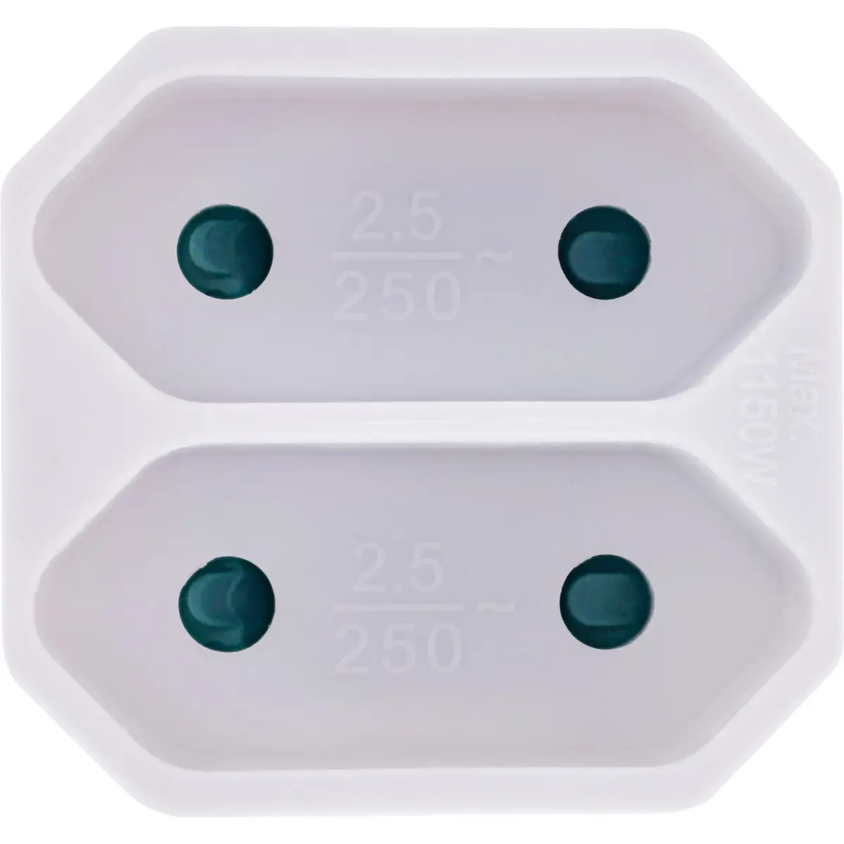 InLine 16471D Power Extension Adapter White Photo 3
