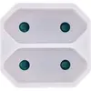 InLine 16471D Power Extension Adapter White Photo 3