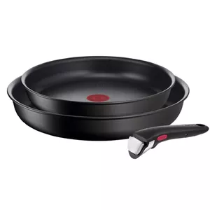 Fritēšanas komplekts Tefal Ingenio Eco Resist L39791 3 gab. Alumīnijs Melns