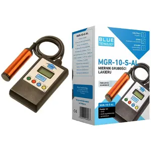 Krāsas biezuma mērītājs Blue Technology MGR-10-S-AL — digitālais displejs, mērierobeža 0–2000 µm