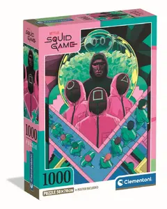 Пазл Clementoni Compact Squid Game Season 2 1000 элементов 39901
