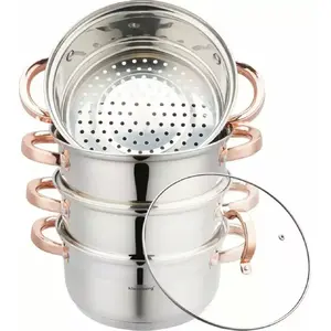 Cookware set Klausberg KB-7730 — 5-piece pot set, 20 cm, rose gold