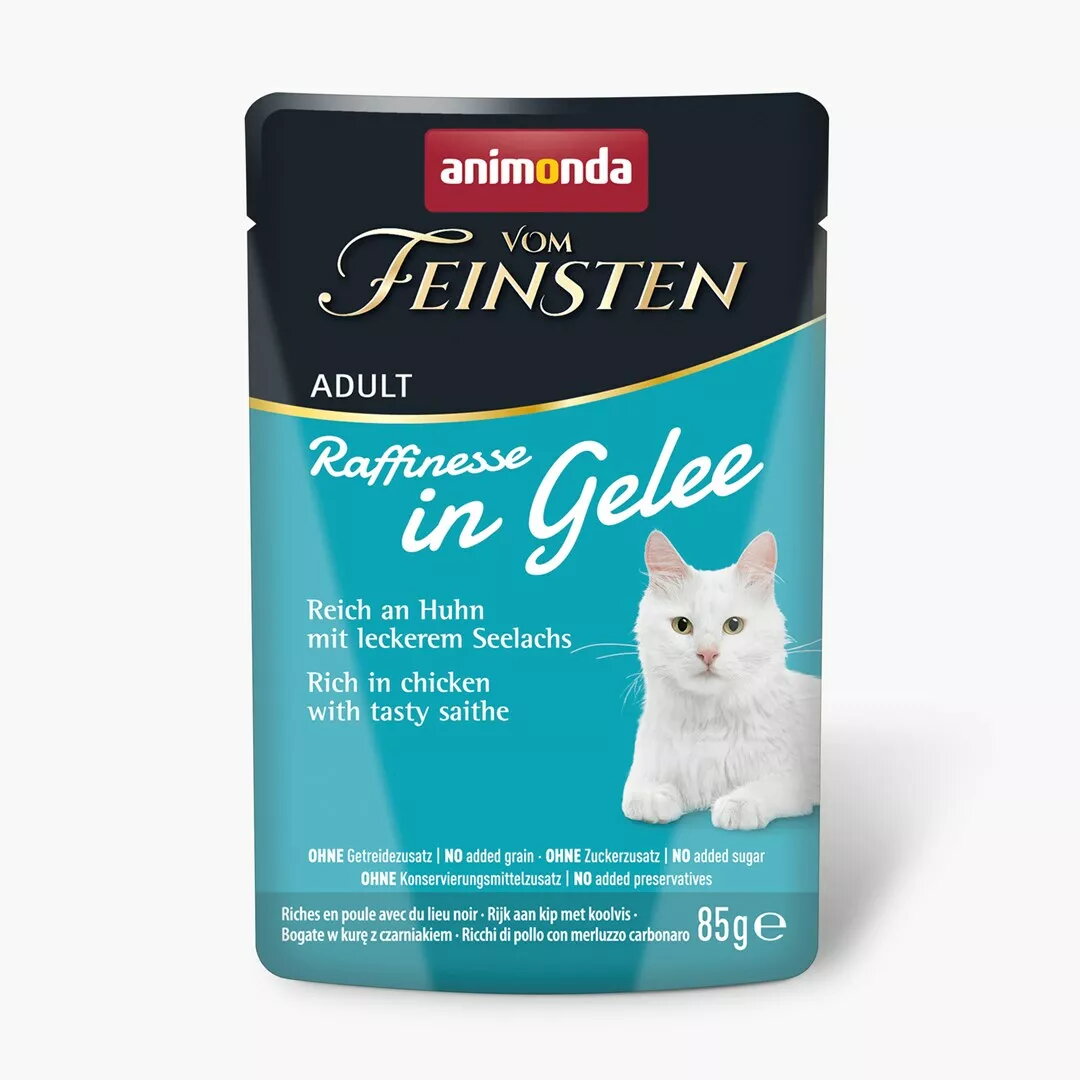 Mitrā barība kaķiem animonda Vom Feinsten
