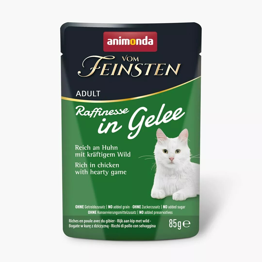 Mitrā barība kaķiem animonda Vom Feinsten