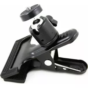 Massa camera clamp with ball head and 1/4" thread — SB3219, 3D adjustable camera mount