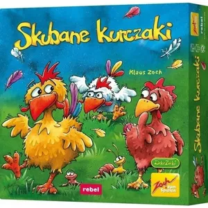 Настольная игра Rebel Gra Skubane kurczaki — семейная партийная игра от Rebel