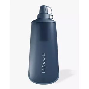 Складная бутылка LifeStraw Squeeze 1000 мл — пластиковая многоразовая бутылка для воды, синяя