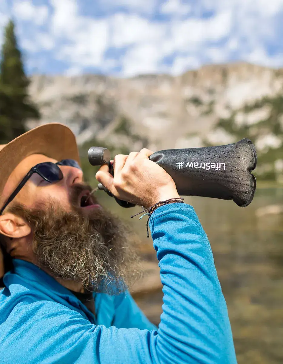 LifeStraw Collapsible Squeeze Bottle 1000 мл Photo 2