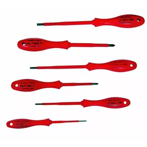 Insulated Elektrician Screwdriver Set MEGA 10503 — 6-piece, 1000V rated