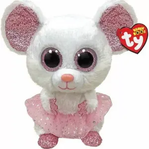 Мягкая игрушка Meteor Beanie Boos NINA — мышонок, плюшевая фигурка