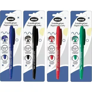 Erasable Ballpoint Pen Beniamin Długopis wymazywalny mix — assorted ink colors, cap, refillable