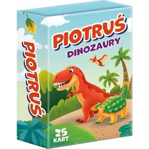 Educational Kangur Piotruś - Dinozaury Mini card game by Kangur