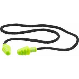 Earplugs Wolfcraft WF4962000 on a cord, attenuation 33 dB