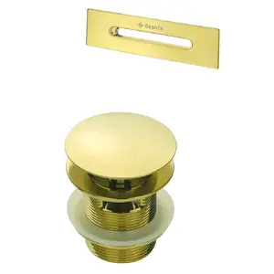 Bathtub accessories set deante KYY_R10B — stopper and overflow