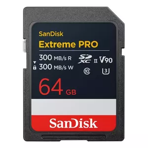 Flash Memory SanDisk Extreme PRO 64GB UHS-II SDSDXDM-064G-GN4IN