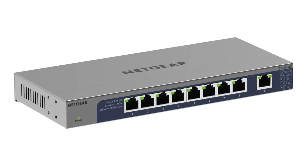 Neadministrējams slēdzis NETGEAR GS108MX-100EUS Photo 6