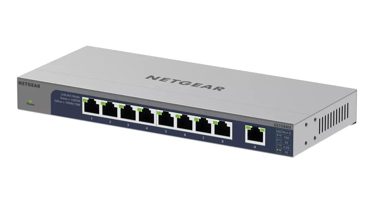 Neadministrējams slēdzis NETGEAR GS108MX-100EUS Photo 8