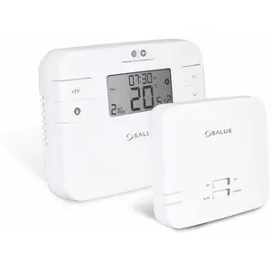 Programmable Wireless Electronic Thermostat SALUS RT510RF — Weekly Schedule, Room Temperature Control