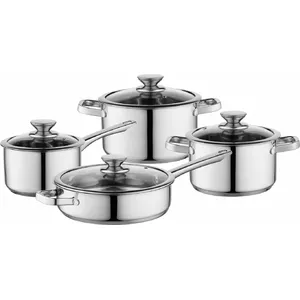 Stainless steel cookware set Florina Dover by Mateusz Gessler, 8 pieces, Florina