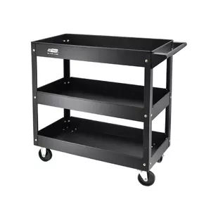 Workshop Trolley AWTools AW15090, metal, 3 tiers, mobile tool storage