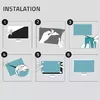 QOLTEC anti-blue light screen filter 27" 51049 Photo 4