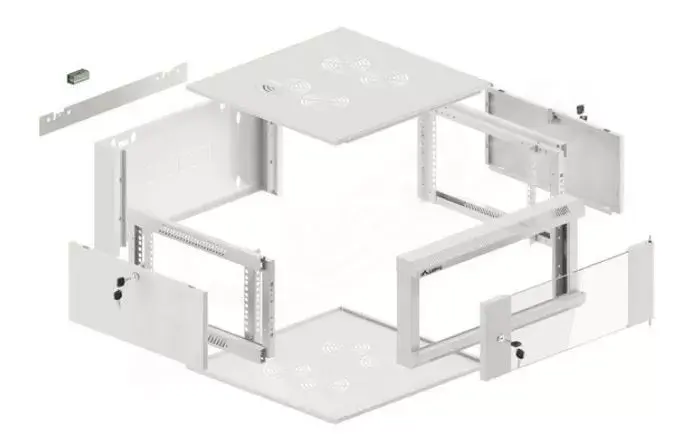 LANBERG 19" 4U sienas skapītis WAFA-5604-10S Photo 14