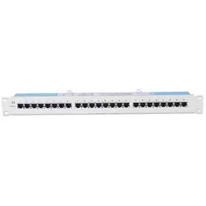 Intellinet Patch Panel Cat5e FTP 24 Port 1U Beige Grey