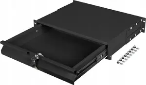 LANBERG 19" 2U 360mm Rack Drawer AK-2001-B, black