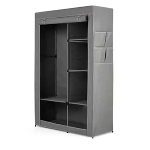 RAYEN Textile wardrobe 2384.01 with dimensions 105 x 45 x 161 cm for clothes storage