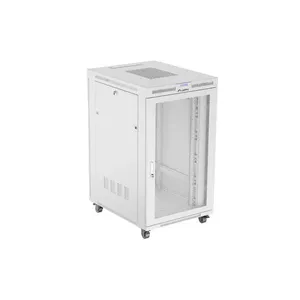 Напольный 19" стоечный шкаф LANBERG FF01-8027-23SL 27U 800x1000 мм Серый