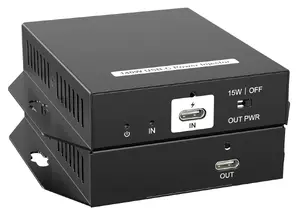 VivoLink VLUSBCPOWER Control Processor with USB Type-C Port Passive Cooling 110 - 230 V Black