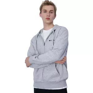 Men's Full Zip Hoodie Champion Grey 220260 EM021 Size M