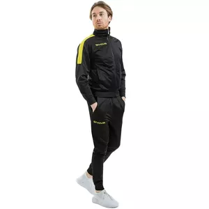 Givova Tuta Revolution Tracksuit Black-Yellow TR033 1007 S