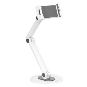 Passive holder Deltaco ARM-0560 for Mobile phone Smartphone Tablet UMPC White
