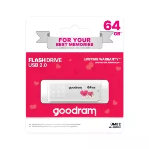 Goodram UME2 USB 2.0 64GB Valentine White