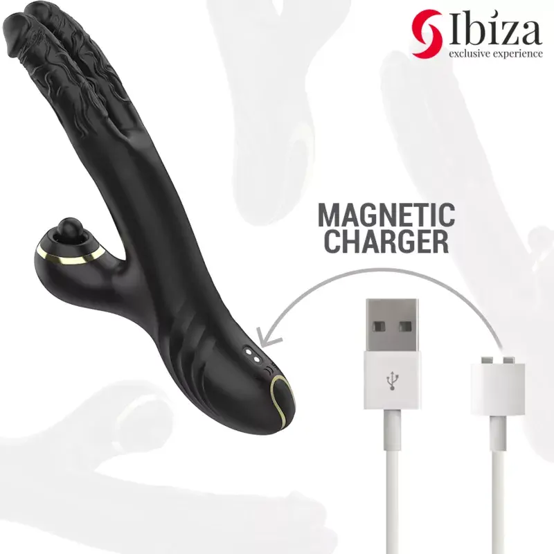 Двойной вибратор IBIZA TECHNOLOGY IBIZA - TWO DRAGONS Photo 5
