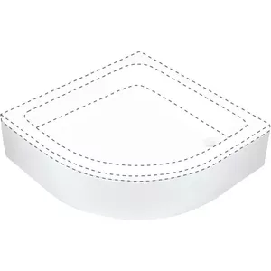 Deante KTU_032O Semicircular Shower Tray Cover 80 cm